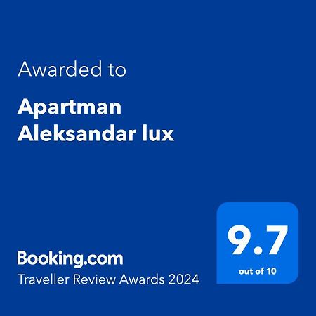 Apartman Aleksandar Lux Палич Екстериор снимка